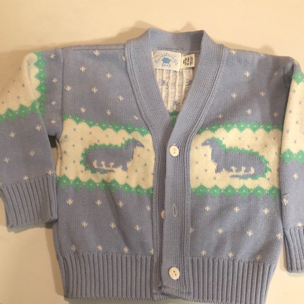 Cotton knit sweater